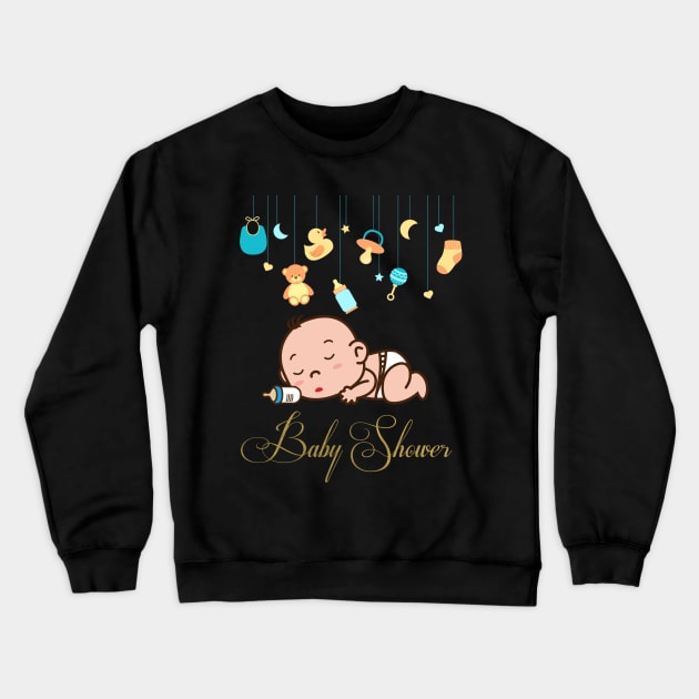 Baby shower Crewneck Sweatshirt by Dress Wild